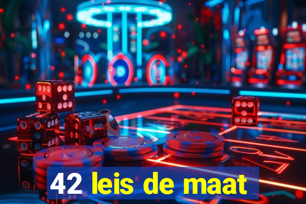 42 leis de maat