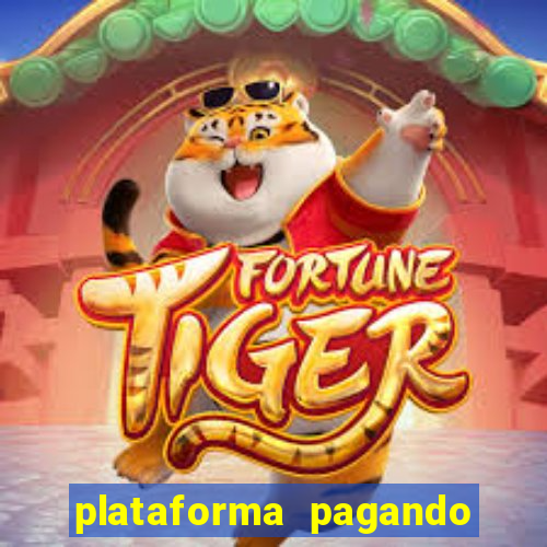 plataforma pagando no cadastro tigre