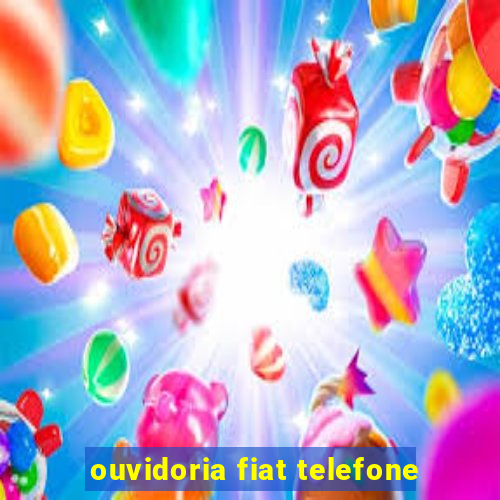 ouvidoria fiat telefone