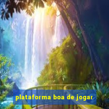 plataforma boa de jogar