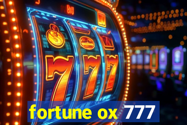 fortune ox 777