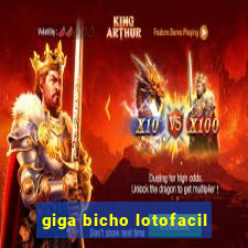 giga bicho lotofacil