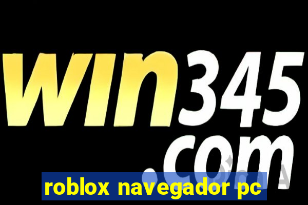 roblox navegador pc