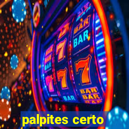 palpites certo