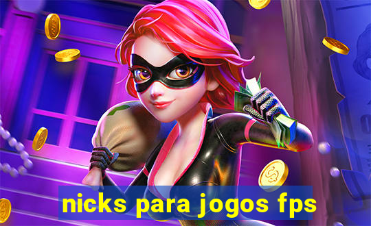 nicks para jogos fps