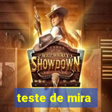 teste de mira