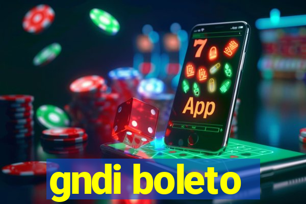 gndi boleto