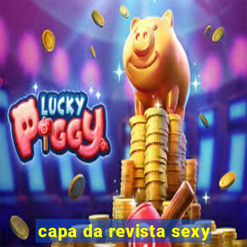 capa da revista sexy