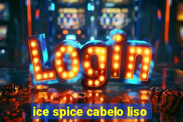 ice spice cabelo liso