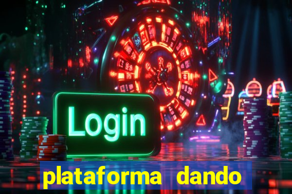 plataforma dando bonus de cadastro