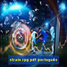 strain rpg pdf português