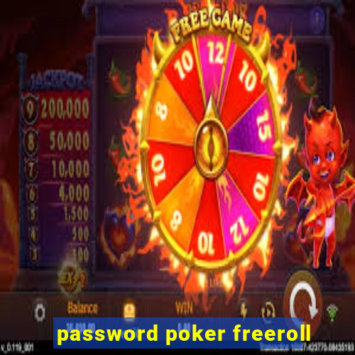 password poker freeroll