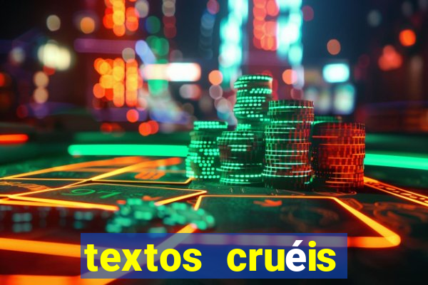 textos cruéis demais para serem lidos rapidamente pdf