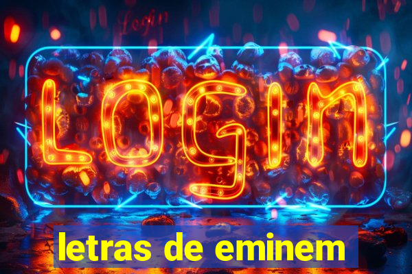 letras de eminem