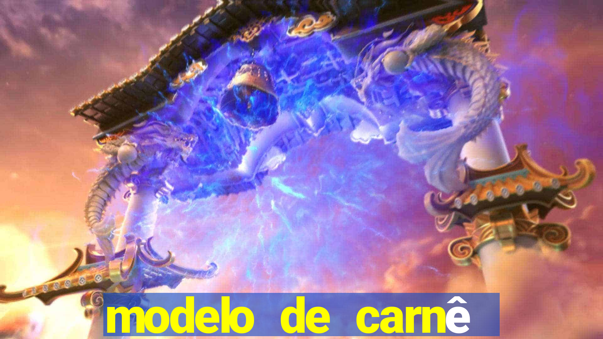 modelo de carnê de pagamento word